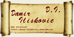 Damir Ilišković vizit kartica